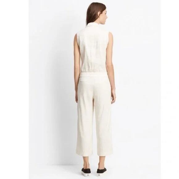 Vince linen blend jumpsuit - Picture 3 of 8